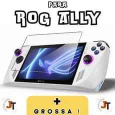 Película Vidro Temperado Para Rog Ally HD Proteção Tela 9H Anti Riscos Digital Compatível Mini Video Game Rogally