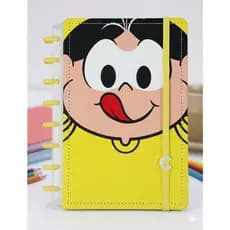 Caderno Inteligente SD Magali Grande 80 Folhas - Amarela