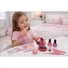 Kit Maquiagem e Cabelo com Pincéis