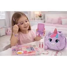 Kit Maquiagem com Bolsa Unicórnio