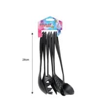 Kit 6 Utensílios de Cozinha em Nylon 28cm Antiaderente