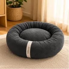 Cama Cachorro Pet 50x50cm Soft Gato Redonda Confortável Caminha