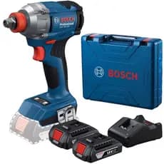 Chave De Impacto Bosch Gdx 18v-285 Parafusadeira Brushless 2 Baterias Maleta