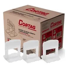 Caixa C/500 Espaçador Nivelador Cortag Tradicional 3 mm