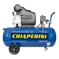 Compressor Ar Elétrico Portátil 50 Litros 2Hp MC 8.5/50 Monof (220V) - Chiaperini