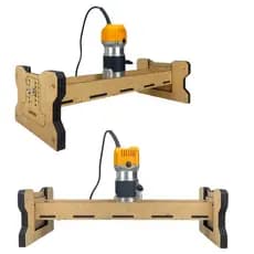 Suporte Para Tupia  de Nivelar Madeira Laminadora Em MDF