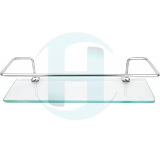 Porta Shampoo Incolor de Vidro para Banheiro prateleira de vidro