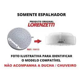 Espalhador De Água Crivo P/ Ducha Fashion Lorenzetti Original (NÃO É O CHUVEIRO COMPLETO) 10013 - Original Lorenzetti