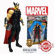 Boneco Thor Marvel Colecionável 9,5cm Original Figura de Ação Vingadores