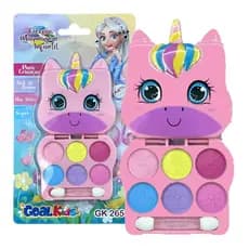 Maquiagem Infantil Unicórnio Paleta De Sombra Infantil Kit De Maquiagem Não Tóxico Seguro