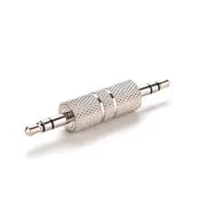 Plug Adaptador P2 Macho x P2 Macho Stereo Áudio Auxiliar