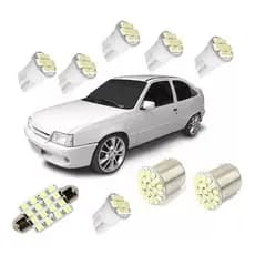 Kit Lampadas Led Kadett Ipanema Placa Teto Ré Farolete