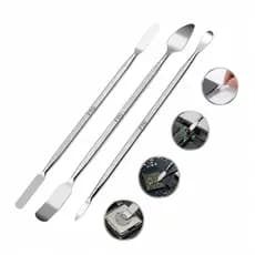 Kit 3 Espatulas Profissional De Aço Precisão Para Manutenção Tablets Notebooks E Celulares