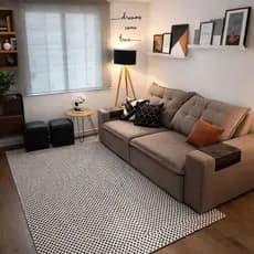 Tapete Milão 1,40x2,00m Grande Sala, Quarto e Escritório Decorativo