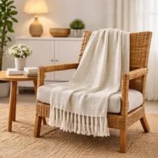 Manta para Sofá e Cama 1,40x2,40 Decorativa Confortável Luxo