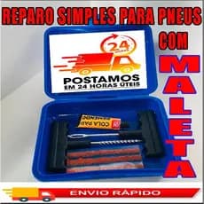 MALETA: REPARO PARA PNEU SEM CAMERA KIT REMENDO