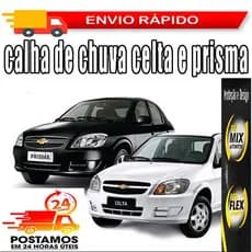 CALHA DE CHUVA DEFLETOR CELTA 2000 a 2016 4 PORTAS REF;30008