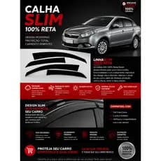 CALHA SLIM 100%RETA GRAND SIENA 2012 ATÉ 2026