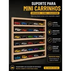 Expositor de Esmaltes MDF com Prateleiras para até 200 Produtos