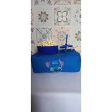 Almofada Porta Pipoca Tema Stitch