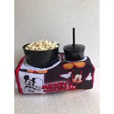 Almofada Porta Pipoca Tema Micky