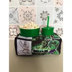 Almofada Porta Pipoca Tema  Hulk
