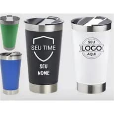 Copo Térmico Capacidade: 473ml.Personalizado – Sua Logo ou Nome