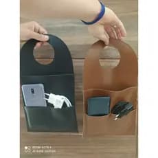 Kit 2 Lixeiras Automotiva para carro Lixo porta objeto/Porta celular/Porta carregador