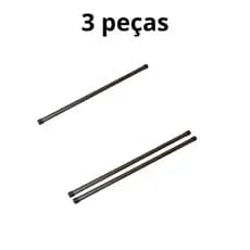 Kit Bastão Alongamento 3 Peças - Yoga, Pilates, Fisioterapia e Exercícios"