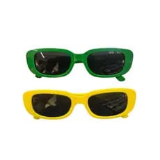 2 OCULOS RETRO ( VERDE E AMARELO ) COPA
