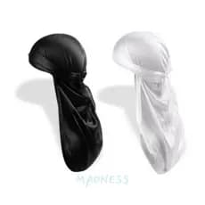 kit 2 Durag SILKY 360 dureg waves bandana faixa para waves