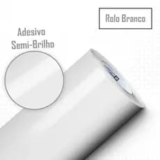 Adesivo Branco Vinil Lavável | Ideal para Envelopamento para Cozinha e Armários | Impermeável