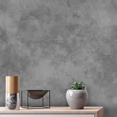 Papel De Parede Adesivo Cimento Queimado Cinza Rolo 1m Fácil de Aplicar E Limpar Impermeável Para Quarto Escritório Sala