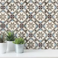 Papel de Parede Adesivo Azulejo Impermeável Para Cozinha Sala Quarto Português Fácil Aplicação 1m x 50cm