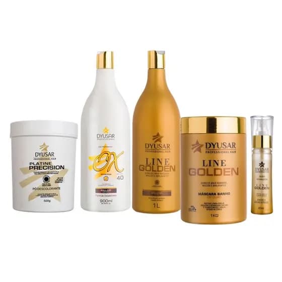 Kit De Hidratação Capilar E Kit de Descoloração Profissional