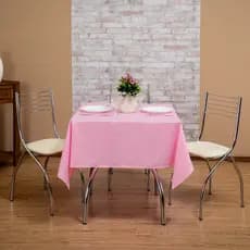 Kit 10 Toalhas Mesa Quadrada 1,50x1,50 Para Festa Buffet Hotel Restaurante Bainha