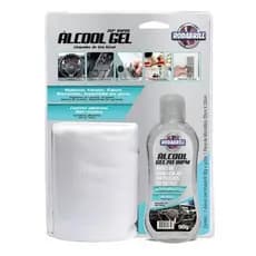 Kit Álcool Gel Limpador para Carro Rodabrill 90g (ALCOOL GEL 70% + PANO MICROFIBRA)