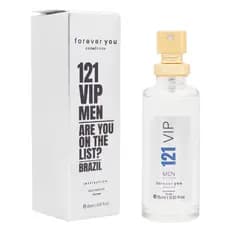 Deo Colônia Masculina 121 Vip Men Perfume De Bolso 15 Ml Foreveryou Comseticos