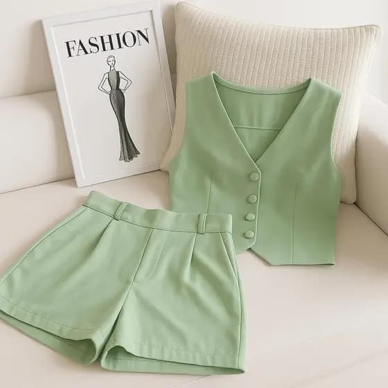 CONJUNTO FEMININO SOCIAL ELEGANTE PROMOÇÃO VERÃO 2026