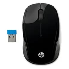 Mouse Sem Fio USB Hp 200 Preto
