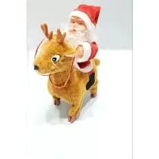 Boneco Papai Noel Rena Musical Canta Com Movimento Natal
