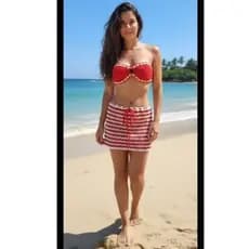 conjunto de croche moda praia