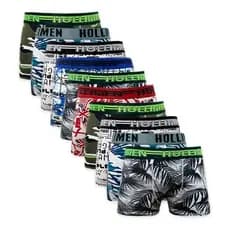 Kit 30 Cuecas Boxer Roupas Masculinas
