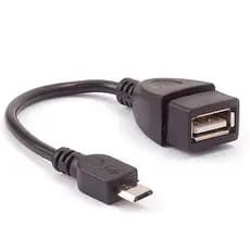 Cabo Adaptador Celular Android V8 Micro-Usb Conversor OTG Mouse Pen drive Universal