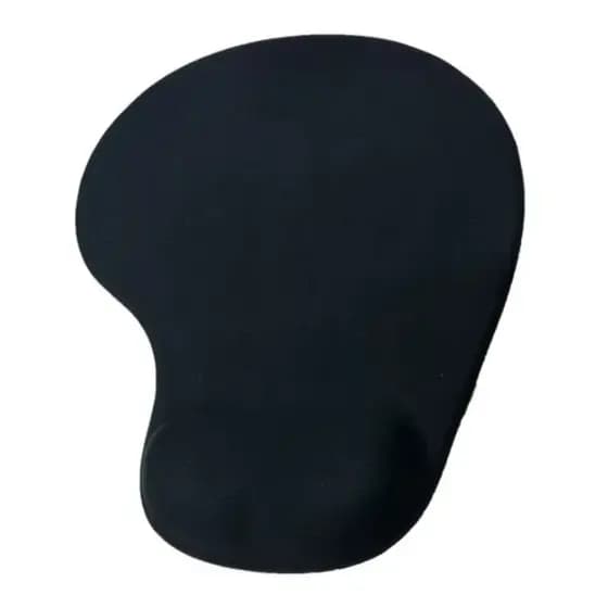 Mouse Pad Exbom Mp-au2319a De Borracha 23cm X 19cm Preto