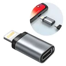 Adaptador Otg Para iPhone E Android Saida Lightning/usb-c