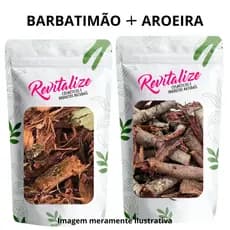 Barbatimão casca +Aroeira Casca 100g/200g