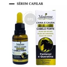 Sérum capilar CRINA E CAUDA cabelo forte Pantenol e Queratina