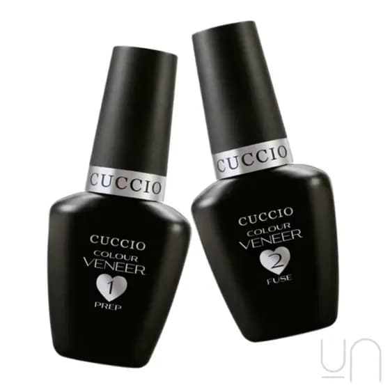 Kit Cuccio Veneer Step 1 Prep e Step 2 Fuse 13ml - Desidratador e Primer Adesivador para Alongamento