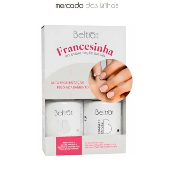 Kit Francesinha Branco + Renda 10g - Beltrat
